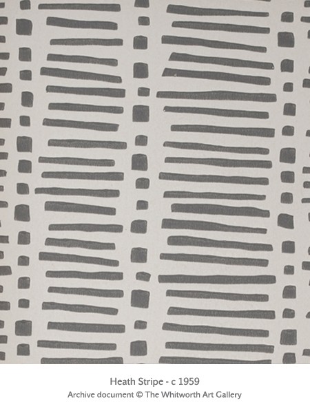 Обои Little Greene 1950s Wallpaper Heath Stripe - Pewter